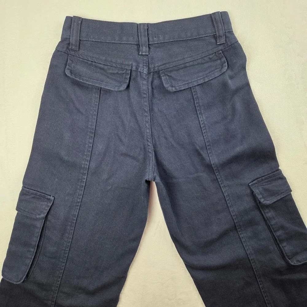 PacSun Cargo Pants Mens 34 Gray Straight Leg Utility Workwear Excellent